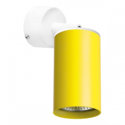 Спот Lightstar Rullo (214433+590006) RB433 для детской, цвет желтый,  в стиле Хай-тек