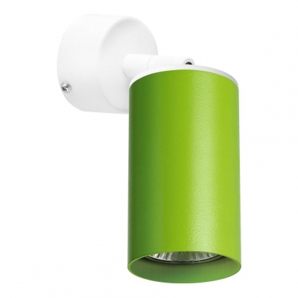 Спот Lightstar Rullo (214434+590006) RB434 для детской, цвет зеленый,  в стиле Хай-тек