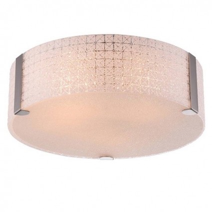 Потолочный светильник IDLamp Clara 247/40PF-Whitechrome для кухни площадью до 10 кв.м.,  в современном стиле