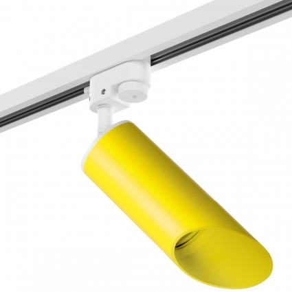 Трековый светильник Lightstar Rullo (214433+592056+201433) R1T43333 для детской, цвет желтый,  в стиле Хай-тек