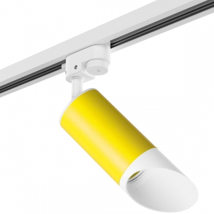 Трековый светильник Lightstar Rullo (214433+592056+201436) R1T43336 для детской, цвет желтый,  в стиле Хай-тек
