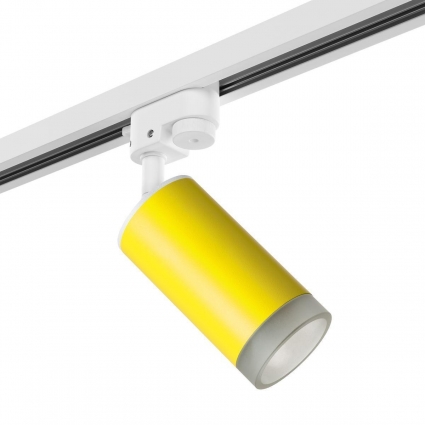 Трековый светильник Lightstar Rullo (214433+592056+202430) R1T43330 для детской, цвет желтый,  в стиле Хай-тек
