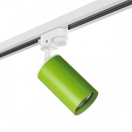 Трековый светильник Lightstar Rullo (214434+592056) R1T434 для детской, цвет зеленый,  в стиле Хай-тек