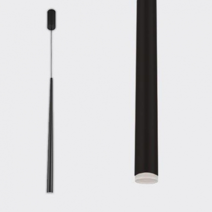 Подвесной светодиодный светильник Italline IT03-1428 black для кухни, цвет черный,  в современном стиле