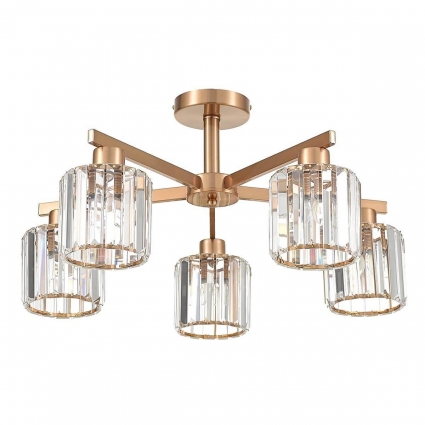 Потолочная люстра Escada Adorn 692/5P Сopper для спальни площадью до 18 кв.м.,  в современном стиле