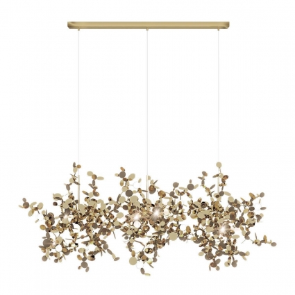 Подвесной светильник Loft IT Spark 10101/3S Gold для спальни, цвет золотой,  в стиле арт-деко