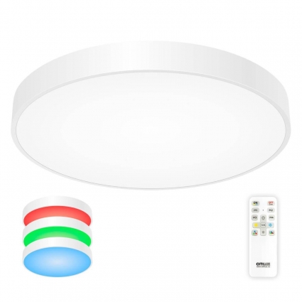 Потолочный светодиодный светильник с пультом ДУ Citilux Купер RGB Белый CL724105G0, цвет белый,  в современном стиле
