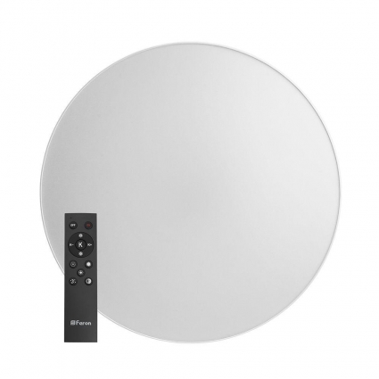 Потолочный светодиодный светильник Feron Simple matte AL6200 48070 для гостиной, цвет белый,  в современном стиле