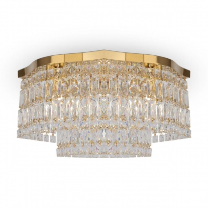 Потолочная люстра Maytoni Dune DIA005CL-06G для спальни, цвет золотой,  в классическом стиле
