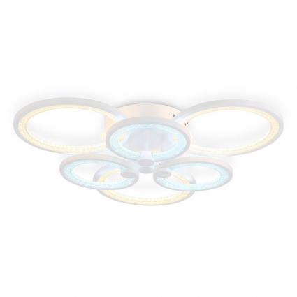 Потолочная светодиодная люстра Ambrella light Acrylica Original FA4085 для гостиной площадью до 20 кв.м.,  в стиле Хай-тек