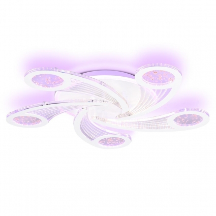 Потолочная светодиодная люстра Ambrella light Acrylica Original FA4476 для гостиной площадью до 20 кв.м.,  в стиле Хай-тек