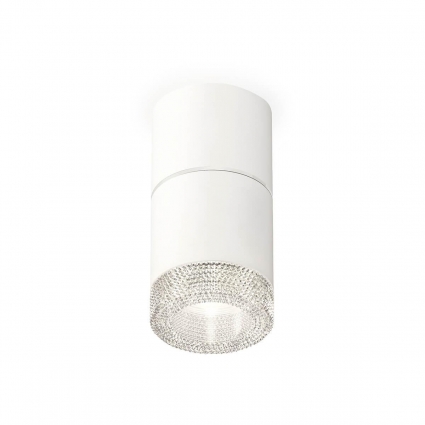 Комплект встраиваемого светильника Ambrella light XS7401162 SWH/CL белый песок/прозрачный MR16 GU5.3 (C7401, A2070, C7401, N7191), цвет белый