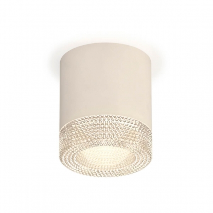 Комплект накладного светильника Ambrella light XS7401020 (C7401+N7191), цвет белый,  в современном стиле