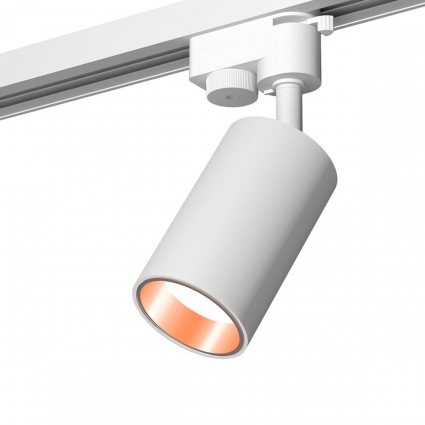 Комплект трекового светильника Ambrella light XT6322024 SWH/PPG белый песок/золото розовое полированное (A2520, C6322, N6114), цвет белый