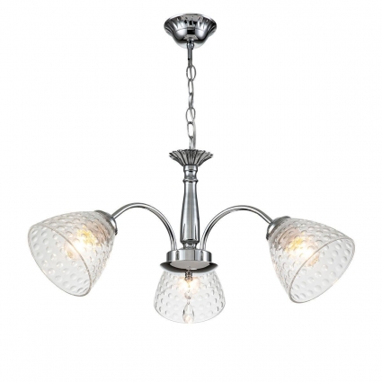 Подвесная люстра Escada Freesia 658/3PL Chrome для спальни площадью до 7 кв.м.,  в стиле модерн