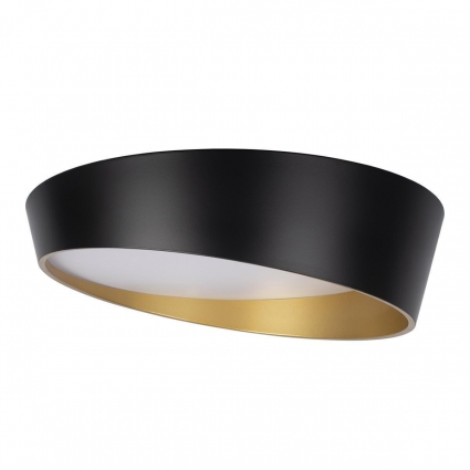 Потолочный светодиодный светильник Loft IT Coin 10199 Black для гостиной, цвет черный,  в стиле модерн