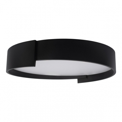 Потолочный светодиодный светильник Loft IT Coin 10200 Black для спальни, цвет черный,  в современном стиле