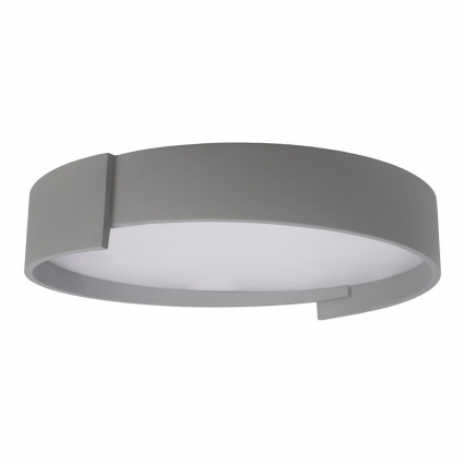 Потолочный светодиодный светильник Loft IT Coin 10200 Grey для спальни, цвет серый,  в современном стиле