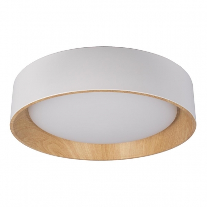 Потолочный светодиодный светильник Loft IT Coin 10202 White для спальни, цвет белый,  в современном стиле