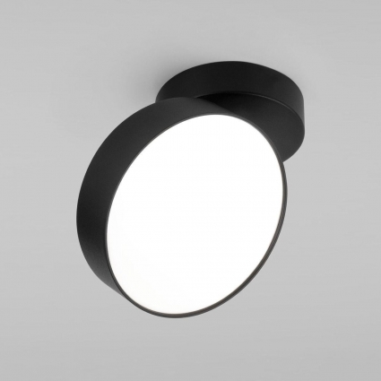 Светодиодный спот Elektrostandard Pila 25135/Led черный 4690389187575 для прихожей, цвет черный,  в стиле Хай-тек