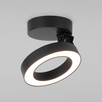 Светодиодный спот Elektrostandard Spila 25105/Led черный 4690389187544 для спальни, цвет черный,  в стиле Хай-тек