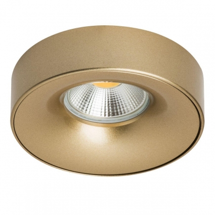 Встраиваемый светильник Lightstar Levigo L01002323 (010023+ 510023) для гостиной, цвет золотой,  в стиле Хай-тек