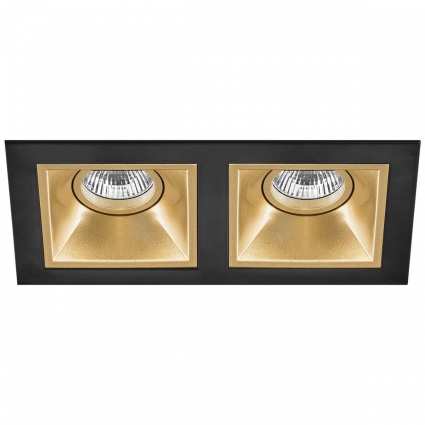 Встраиваемый светильник Lightstar Domino Quadro (214527+214503+214503) D5270303 для прихожей площадью до 25 кв.м.,  в стиле Хай-тек