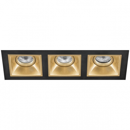 Встраиваемый светильник Lightstar Domino Quadro (214537+214503+214503+214503) D537030303 для прихожей площадью до 25 кв.м.,  в стиле Хай-тек
