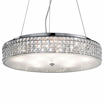 Подвесной светильник Ideal Lux Roma SP12 для гостиной площадью до 26.7 кв.м.,  в стиле арт-деко