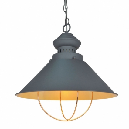Подвесной светильник Arte Lamp Warhol A3129SP-1GY для прихожей площадью до 3.3 кв.м.,  в стиле лофт
