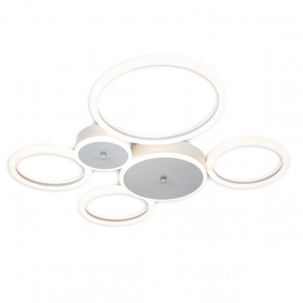 Потолочная светодиодная люстра Escada Saturn 10268/6LED White для гостиной площадью до 24 кв.м.,  в стиле Хай-тек