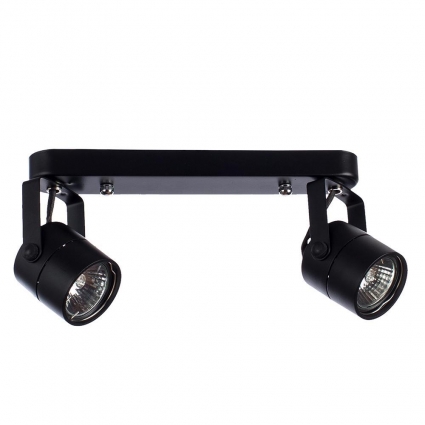 Спот Arte Lamp A1311PL-2BK, цвет черный,  в современном стиле
