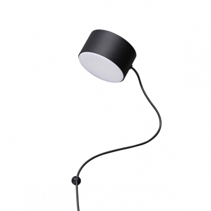 Бра Odeon Light Nera 6600/7WL для кафе и ресторанов площадью до 3 кв.м., цвет черный,  в стиле Хай-тек