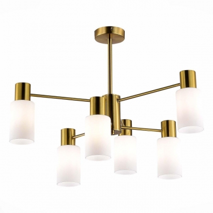 Потолочная люстра Evoluce Gessi SLE1139-302-06 для кухни площадью до 18 кв.м.,  в стиле модерн