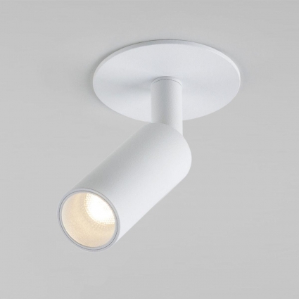 Встраиваемый светодиодный спот Elektrostandard Diffe 25039/Led белый a058217 для спальни, цвет белый,  в современном стиле