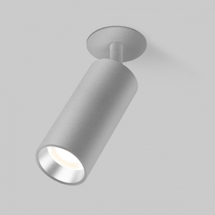 Встраиваемый светодиодный спот Elektrostandard Diffe 25052/Led серебряный a058172 для кухни, цвет серебро,  в современном стиле