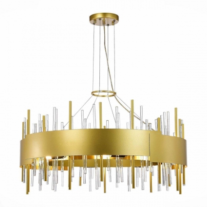 Подвесная люстра ST Luce Olvera SL1633.203.16 для больших залов площадью до 32 кв.м.,  в стиле модерн