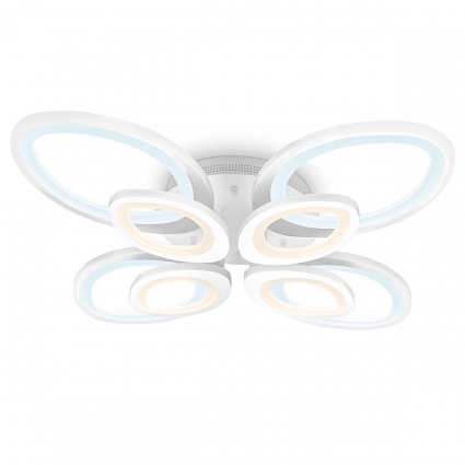 Потолочная светодиодная люстра Ambrella light Acrylica Original FA4493 для гостиной площадью до 20 кв.м.,  в стиле Хай-тек