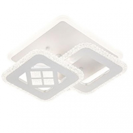 Потолочная светодиодная люстра Escada Arcturus 10226/2LED BL White для гостиной площадью до 10 кв.м.,  в стиле Хай-тек