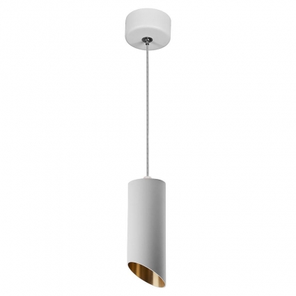 Подвесной светильник Feron Barrel tilt ML1818 48040 для кухни, цвет белый,  в современном стиле