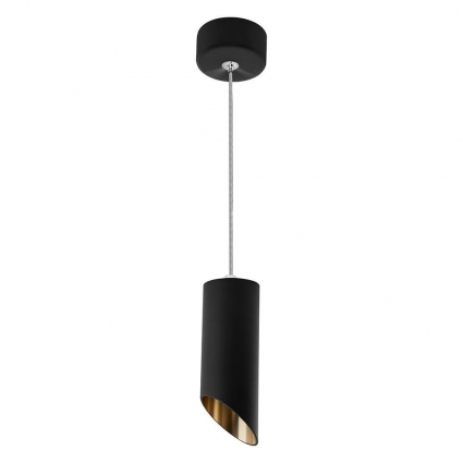 Подвесной светильник Feron Barrel tilt ML1818 48041 для кухни, цвет черный,  в современном стиле