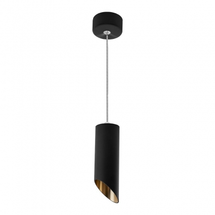 Подвесной светильник Feron Barrel tilt ML1828 48043 для кухни, цвет черный,  в современном стиле