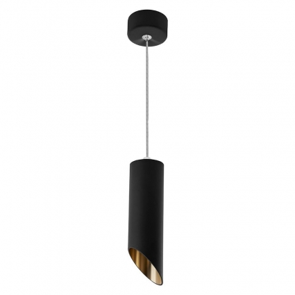 Подвесной светильник Feron Barrel tilt ML1838 48045 для кухни, цвет черный,  в современном стиле