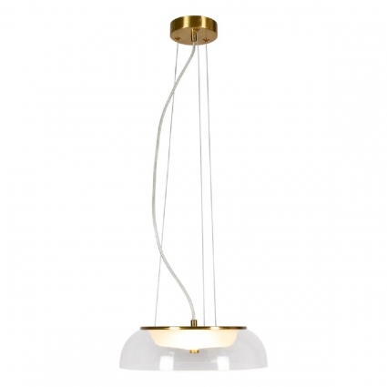 Подвесной светодиодный светильник Lussole Loft Dearborn LSP-7062 для кухни, цвет бронза,  в стиле модерн