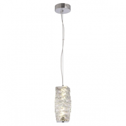 Подвесной светодиодный светильник Lussole Loft Enterprise LSP-7063 для кухни, цвет хром,  в стиле модерн