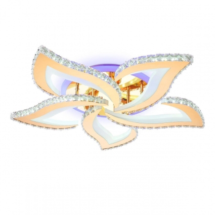 Потолочный светодиодный светильник Ambrella light Acrylica Ice FA1724 для спальни площадью до 20 кв.м.,  в стиле Хай-тек