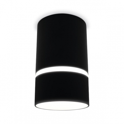 Потолочный светильник Ambrella light Techno TN3412 для кухни, цвет черный,  в современном стиле