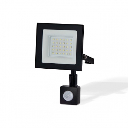 Прожектор светодиодный Ambrella light Street 30W 6500K ST8113, цвет черный,  в современном стиле