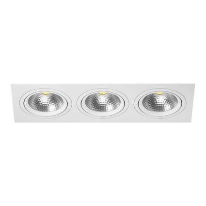 Встраиваемый светильник Lightstar Intero 111 (217836+217906+217906+217906) i836060606 для офиса площадью до 5.6 кв.м.,  в стиле Хай-тек