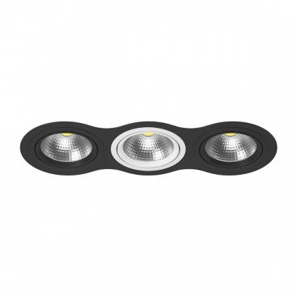 Встраиваемый светильник Lightstar Intero 111 (217937+217907+217906+217907) i937070607 для офиса площадью до 8.3 кв.м.,  в стиле Хай-тек